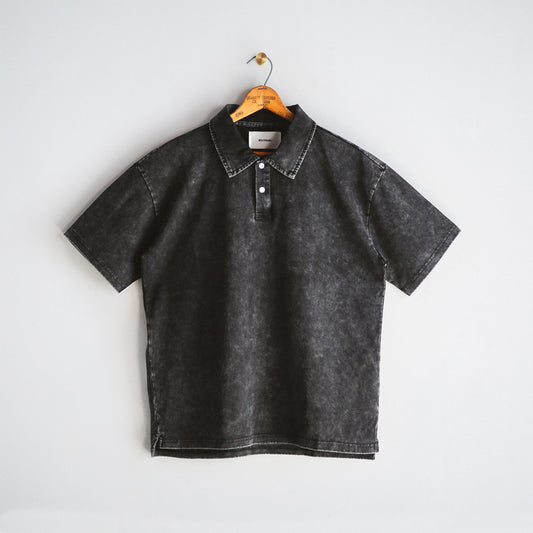 【アウトレット】Classic Col. / 9.7oz Washed Polo Shirt