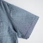 Limited Edition Col. / Back Side Indigo Jacquard Open Collar Shirt