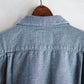 Limited Edition Col. / Back Side Indigo Jacquard Open Collar Shirt
