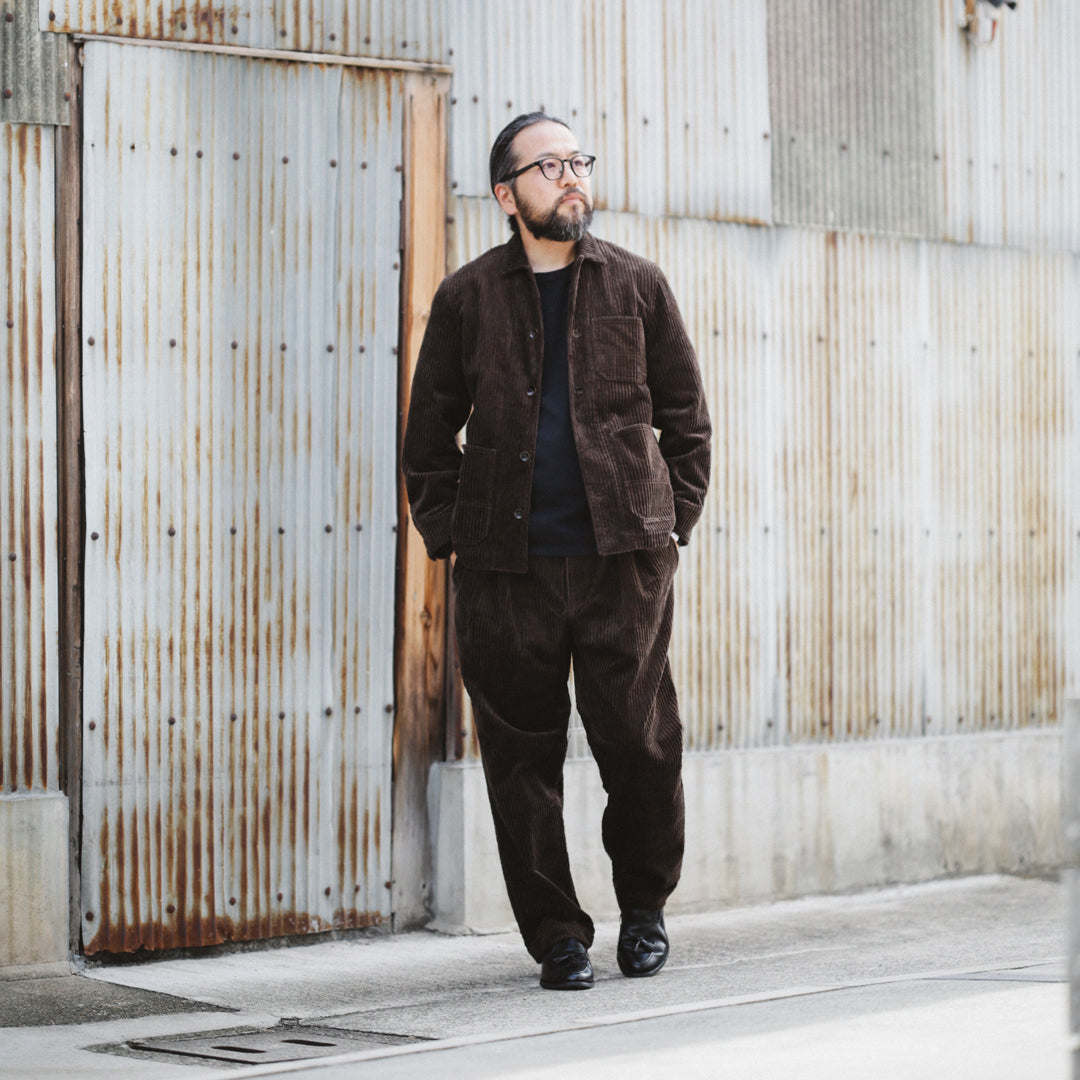 Limited Edition Col. / " Extra-Wide Corduroy " Coverall