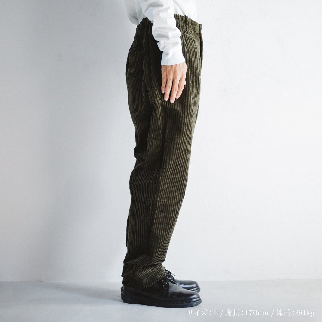Limited Edition Col. / " Extra-Wide Corduroy " Slacks