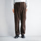 Limited Edition Col. / " Extra-Wide Corduroy " Slacks
