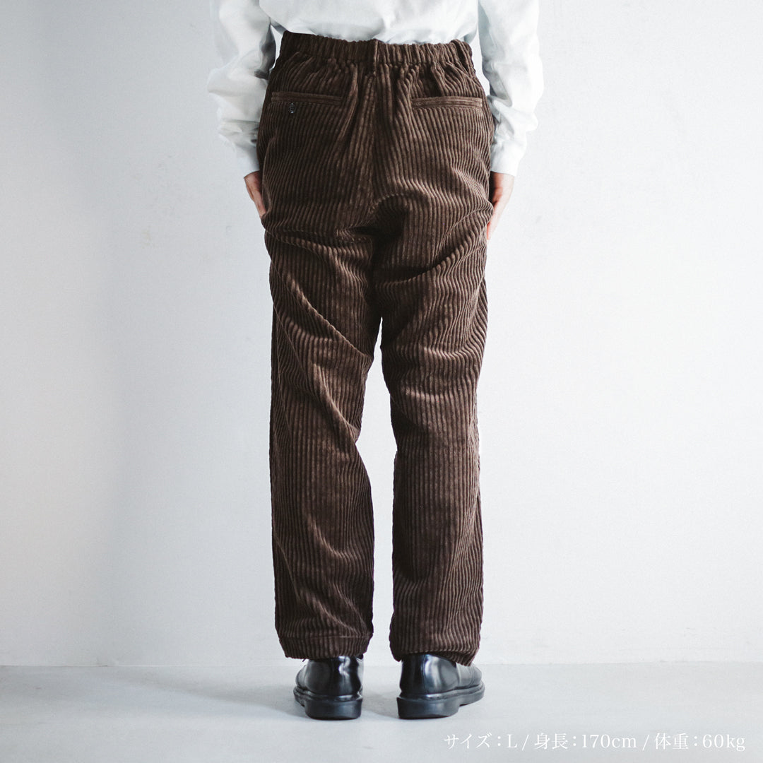 Limited Edition Col. / " Extra-Wide Corduroy " Slacks