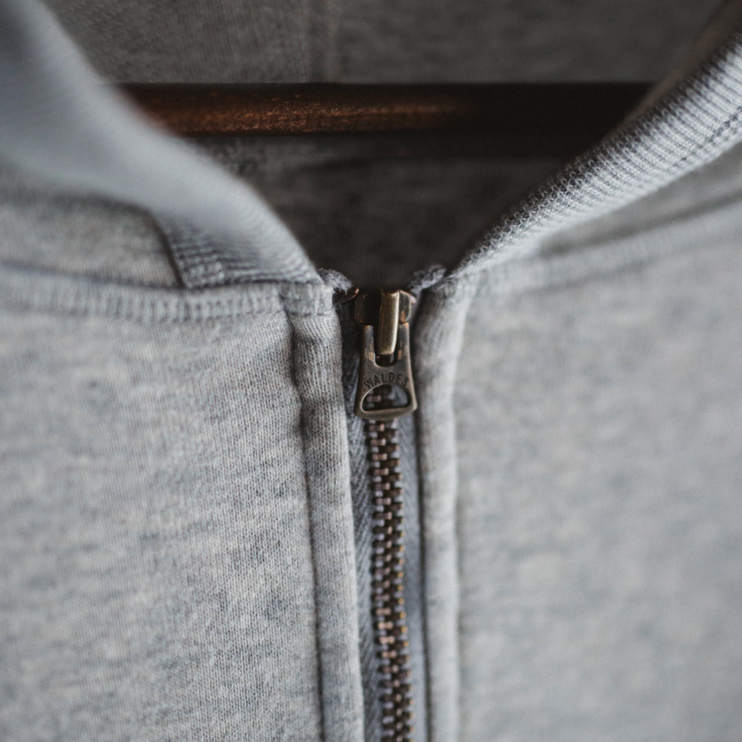 Exclusive Col. / 12oz Wakayama " Tsuri-Ami " W Zip-Up Hoodie