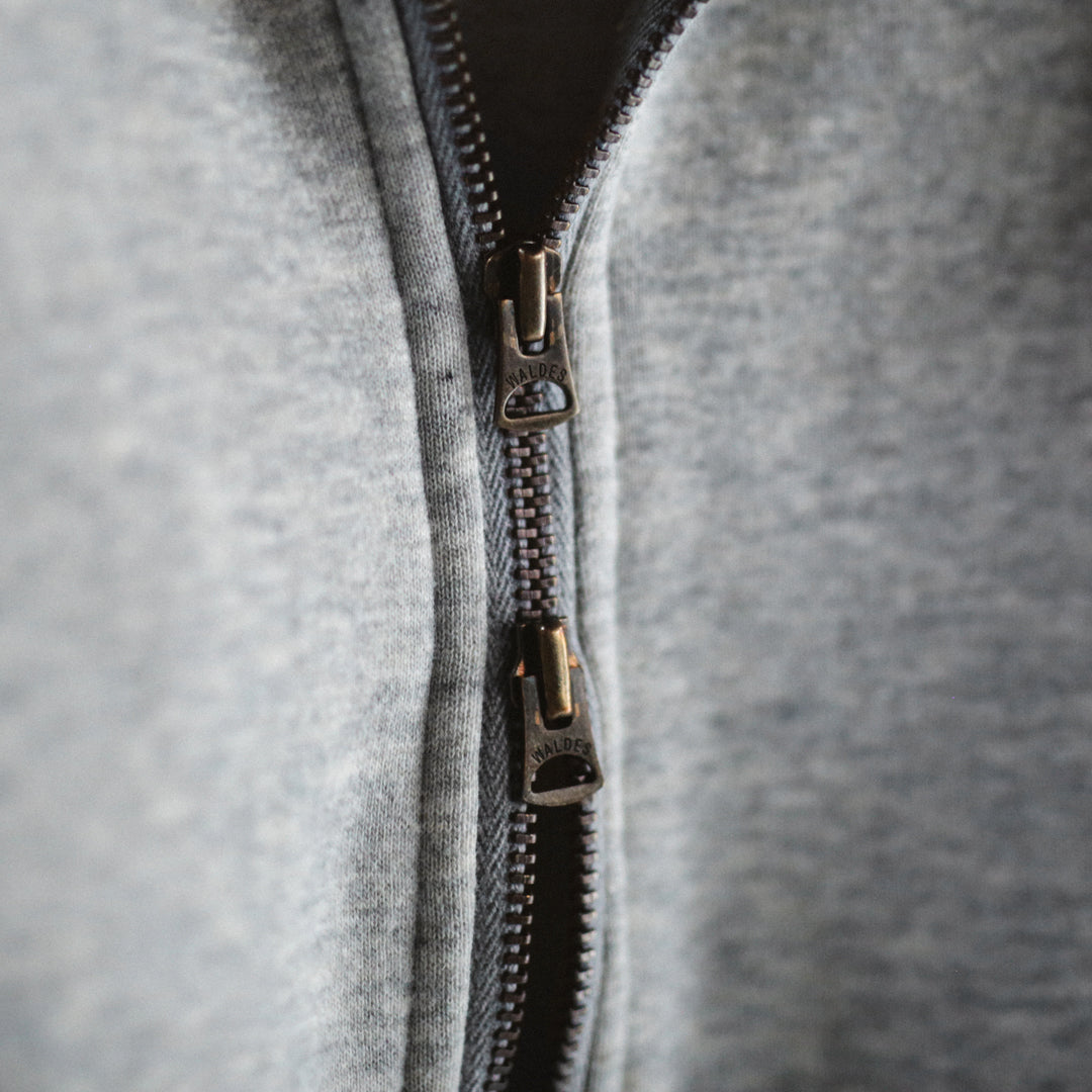 Exclusive Col. / 12oz Wakayama " Tsuri-Ami " W Zip-Up Hoodie