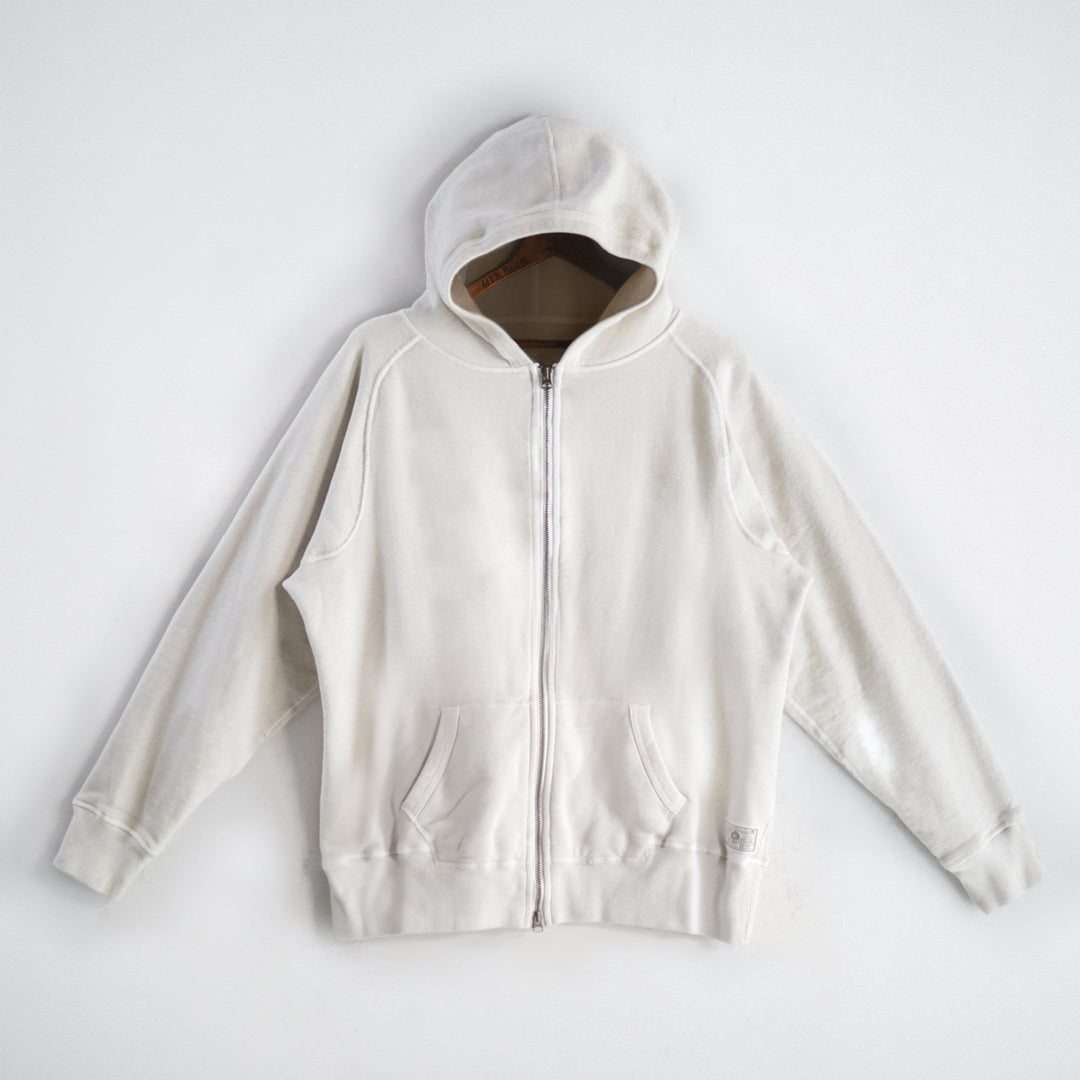 【アウトレット】Exclusive Col. / 12oz Wakayama " Tsuri-Ami " W Zip-Up Hoodie / Garment Dye