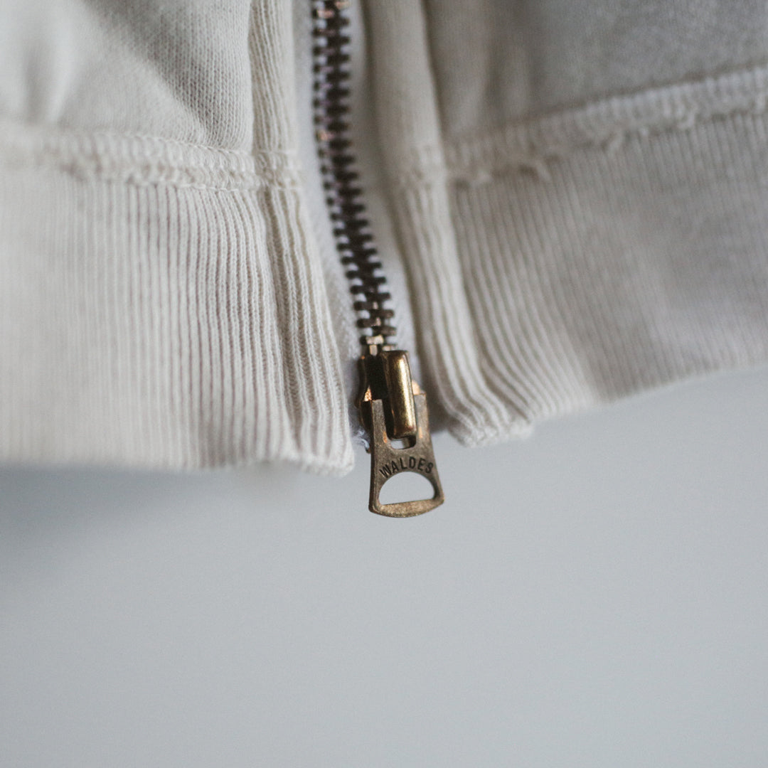 Exclusive Col. / 12oz Wakayama " Tsuri-Ami " W Zip-Up Hoodie / Garment Dye