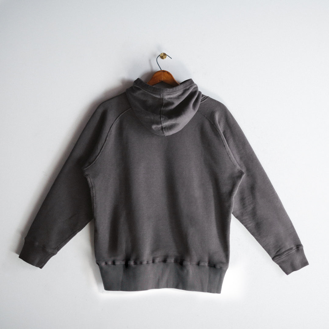 【アウトレット】Exclusive Col. / 12oz Wakayama " Tsuri-Ami " W Zip-Up Hoodie / Garment Dye