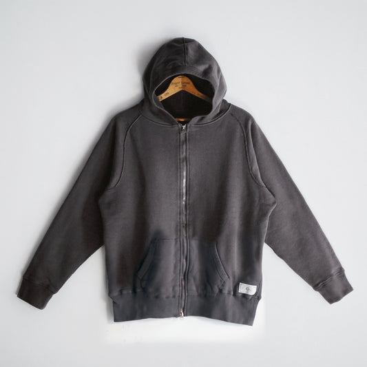 【アウトレット】Exclusive Col. / 12oz Wakayama " Tsuri-Ami " W Zip-Up Hoodie / Garment Dye