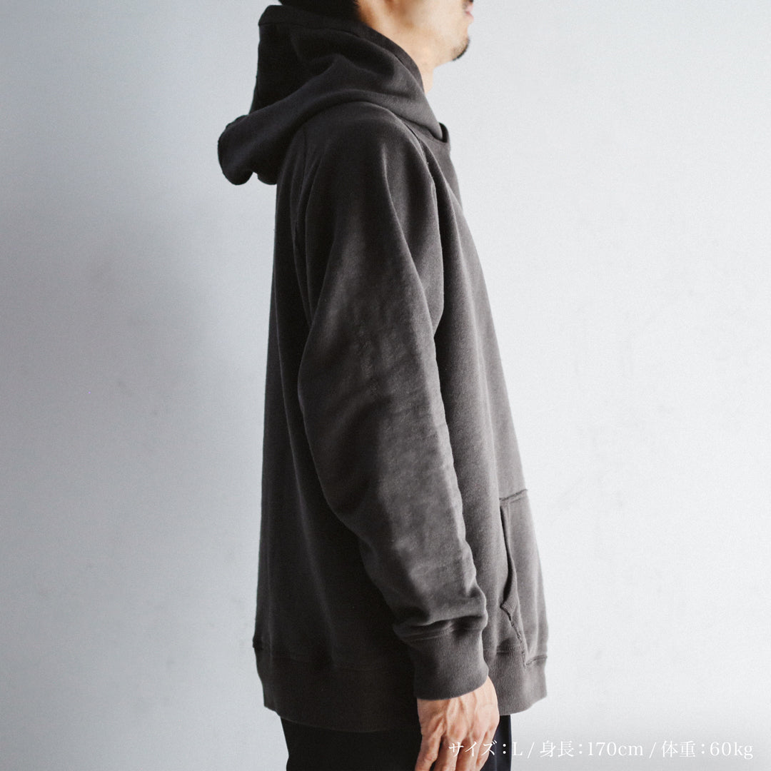 Exclusive Col. / 12oz Wakayama " Tsuri-Ami " Pullover Hoodie / Garment Dye