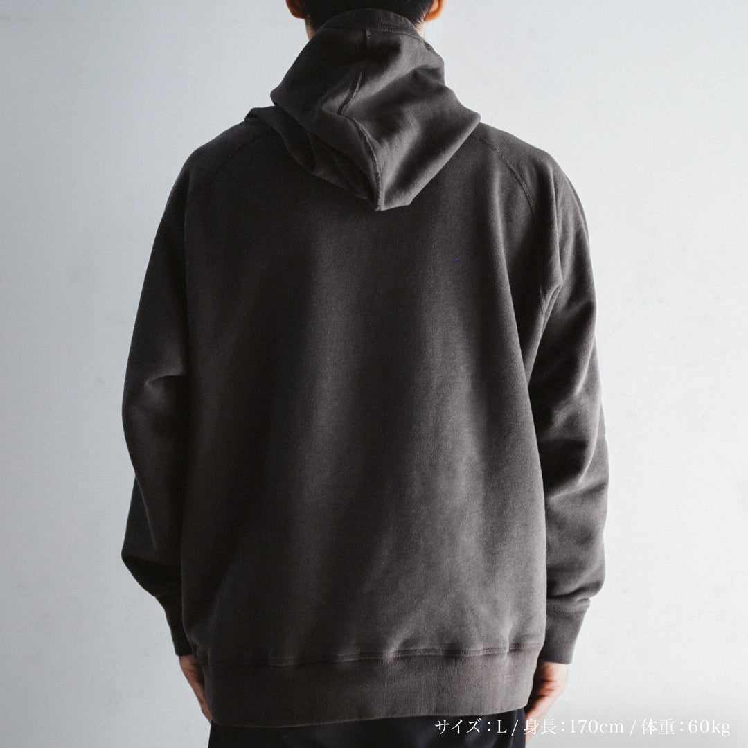 Exclusive Col. / 12oz Wakayama " Tsuri-Ami " Pullover Hoodie / Garment Dye