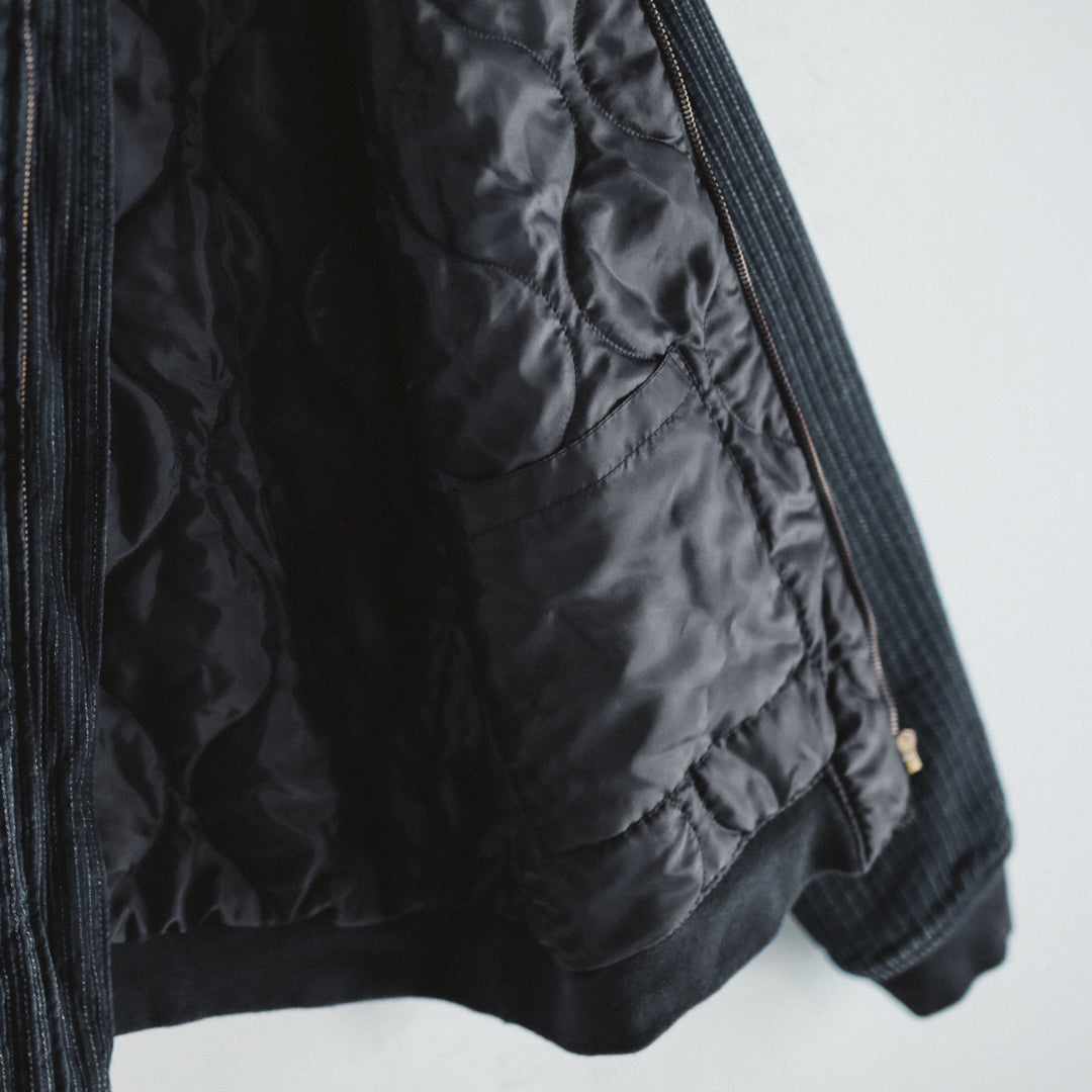 Limited Edition Col. / "Amami Doro-Zome" Sashiko Bomber Jacket