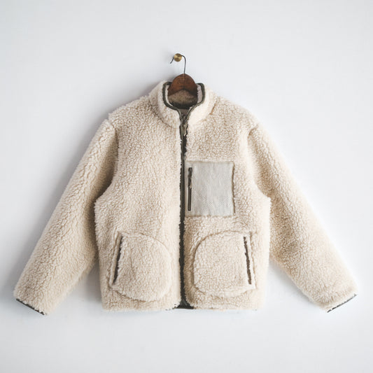 Exclusive Col. / Wakayama Premium Boa Blouson " Sashiko Pocket "