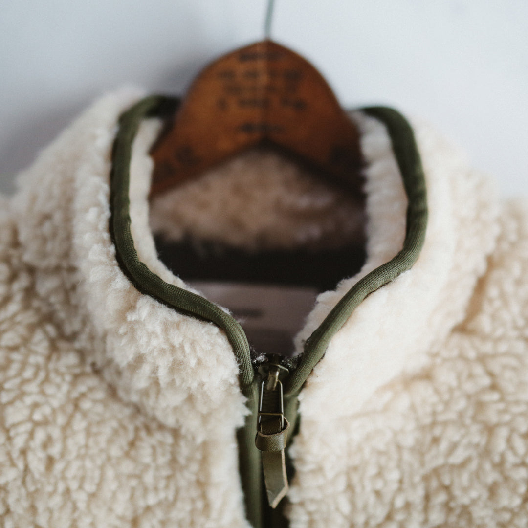 Exclusive Col. / Wakayama Premium Boa Blouson " Sashiko Pocket "