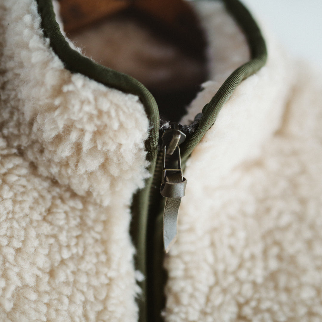 Exclusive Col. / Wakayama Premium Boa Blouson " Sashiko Pocket "