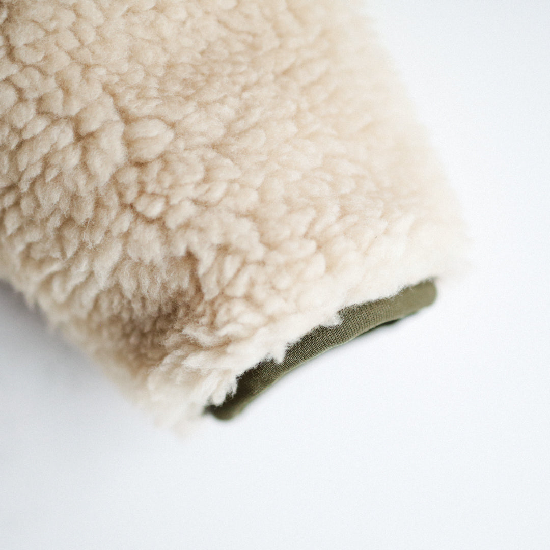 Limited Edition Col. / Wakayama Premium Boa Blouson " Sashiko Pocket "