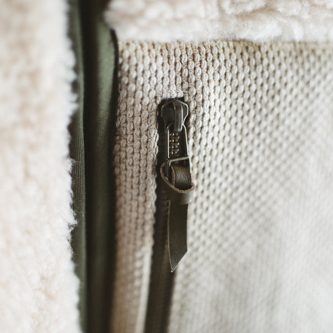 Exclusive Col. / Wakayama Premium Boa Blouson " Sashiko Pocket "