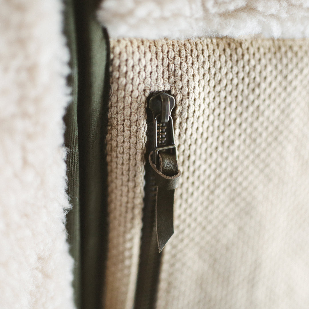 Limited Edition Col. / Wakayama Premium Boa Blouson " Sashiko Pocket "