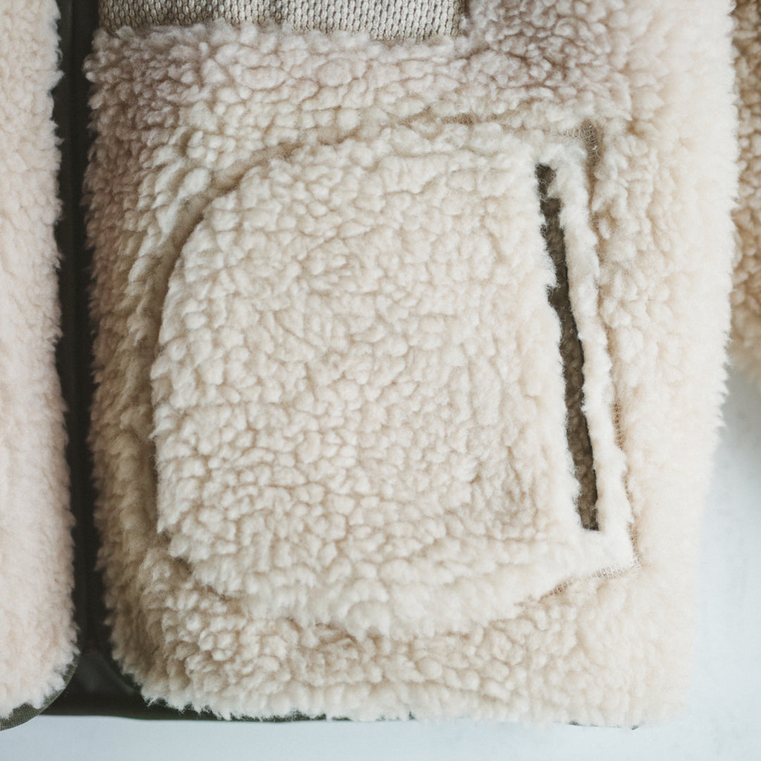 Exclusive Col. / Wakayama Premium Boa Blouson " Sashiko Pocket "