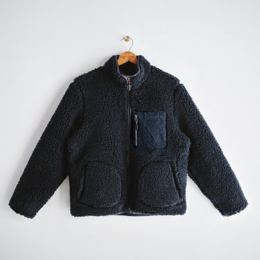Exclusive Col. / Wakayama Premium Boa Blouson " Sashiko Pocket "