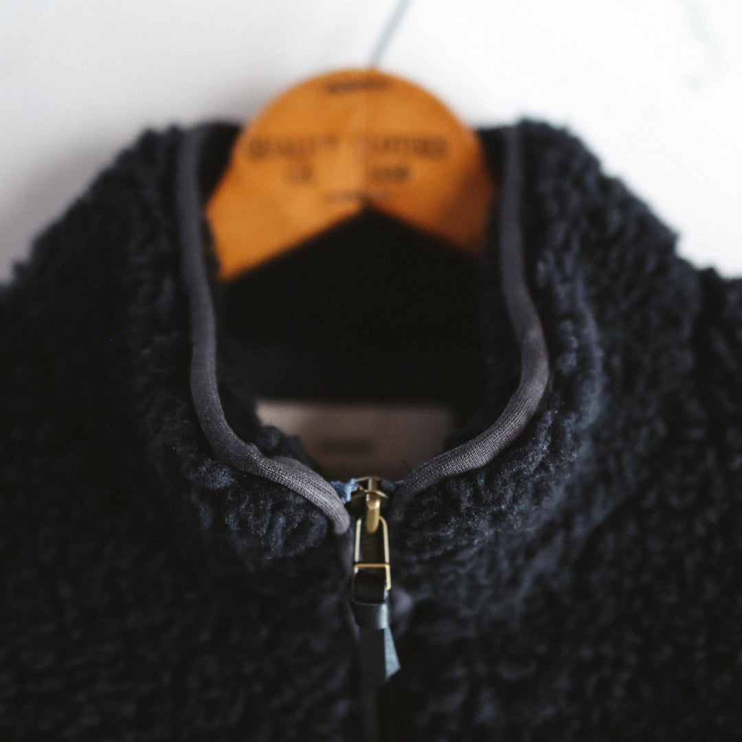 Exclusive Col. / Wakayama Premium Boa Blouson " Sashiko Pocket "