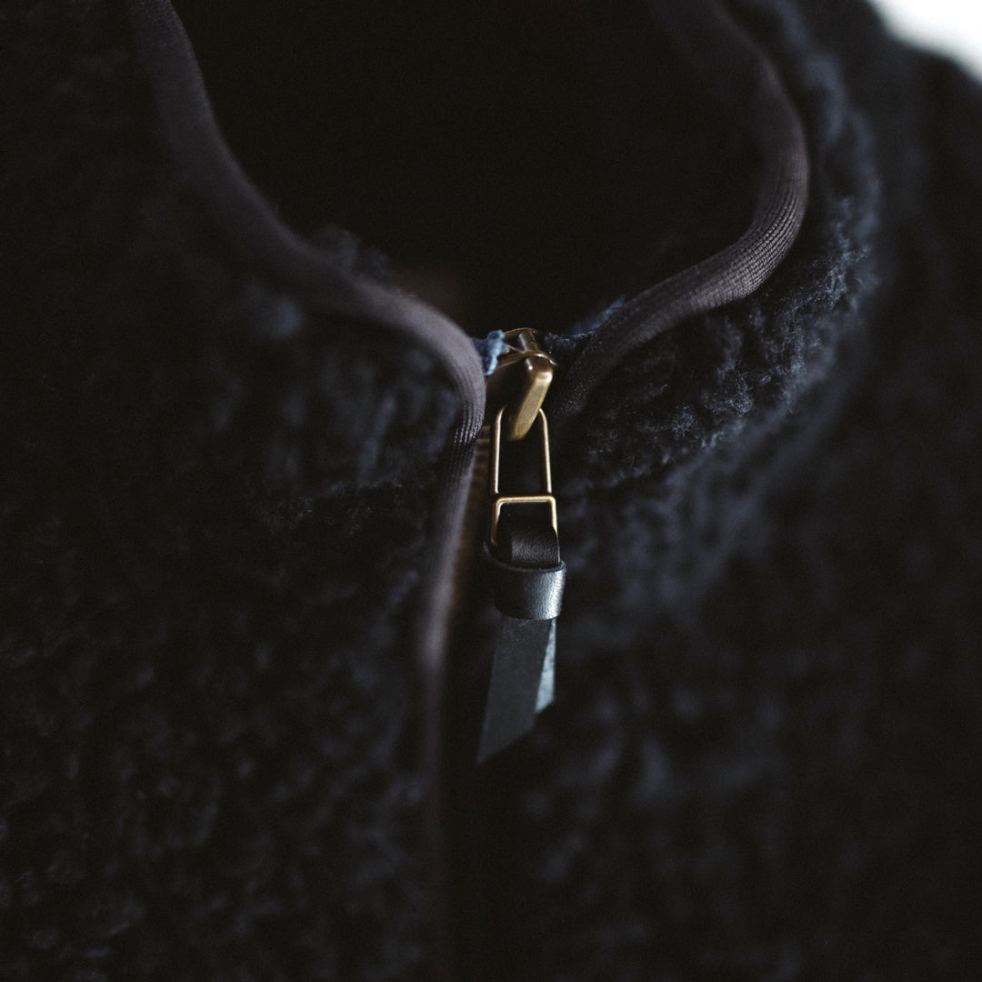 Exclusive Col. / Wakayama Premium Boa Blouson " Sashiko Pocket "