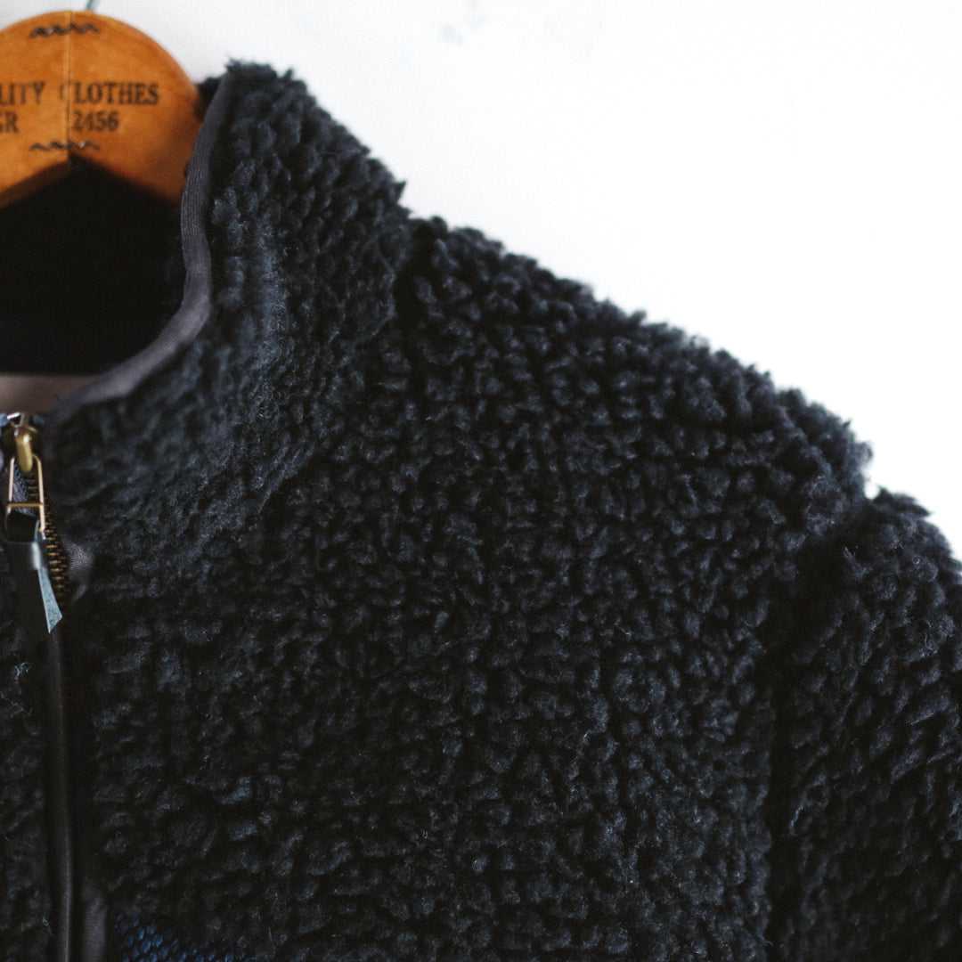 Exclusive Col. / Wakayama Premium Boa Blouson " Sashiko Pocket "