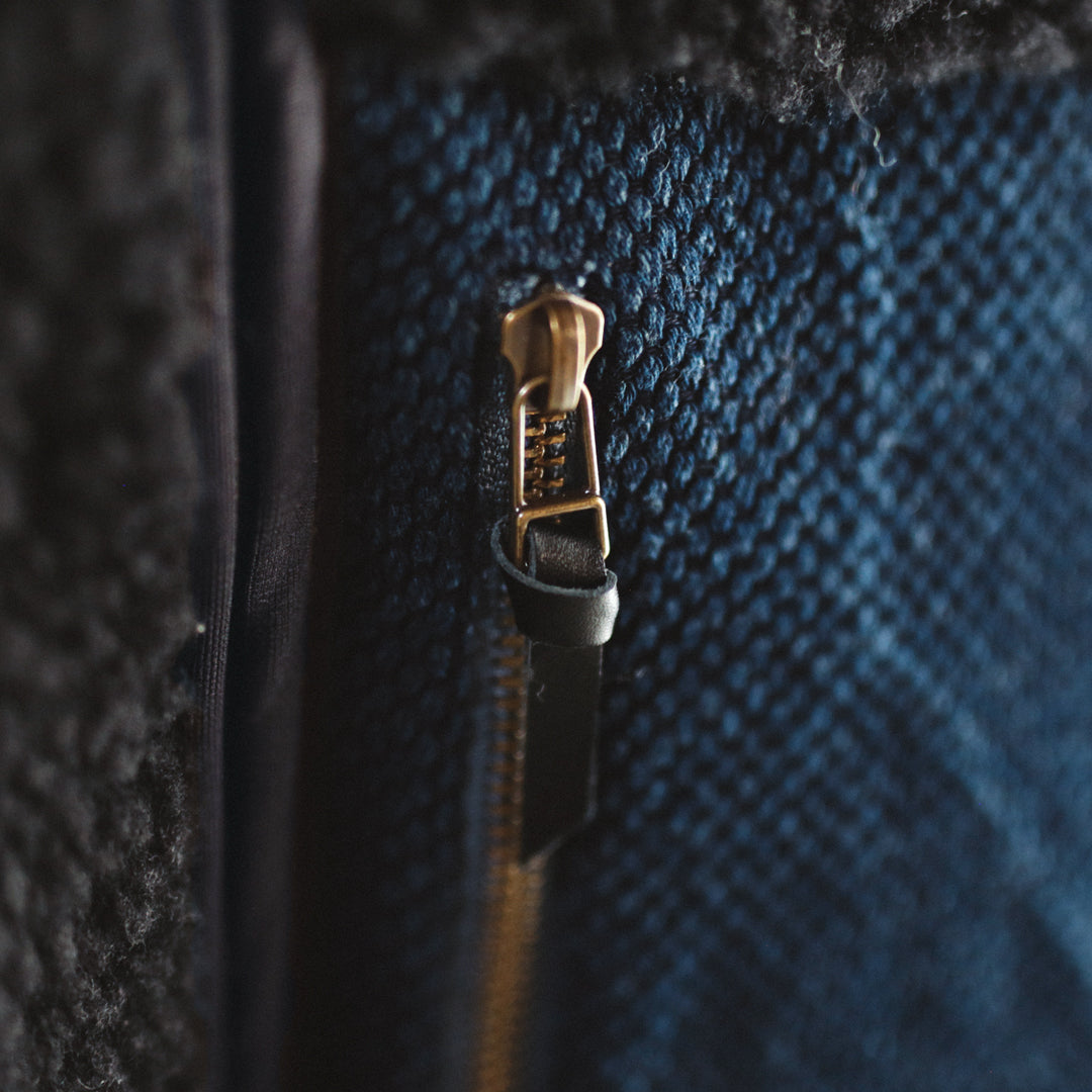 Exclusive Col. / Wakayama Premium Boa Blouson " Sashiko Pocket "