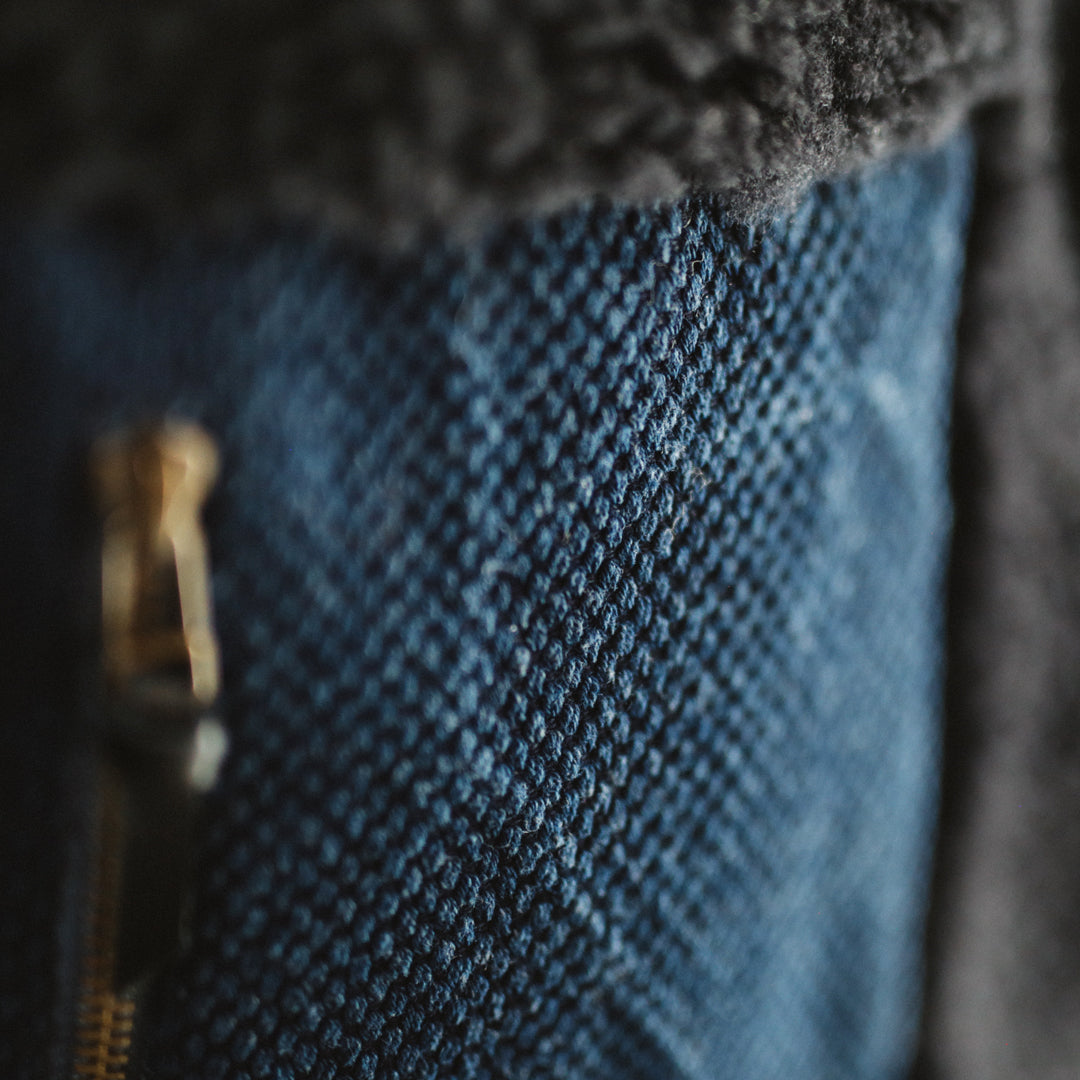 Exclusive Col. / Wakayama Premium Boa Blouson " Sashiko Pocket "