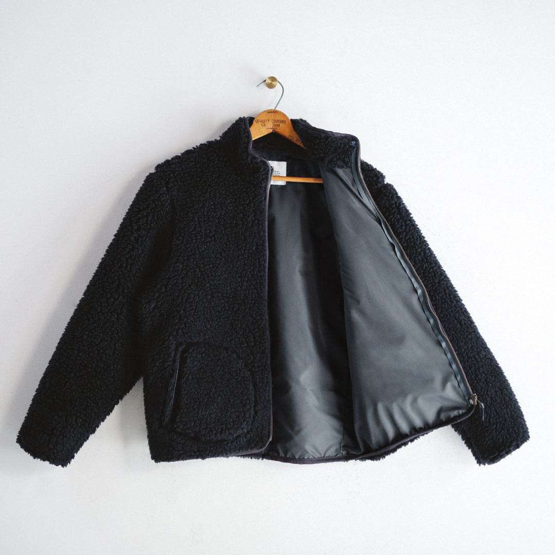 Exclusive Col. / Wakayama Premium Boa Blouson " Sashiko Pocket "