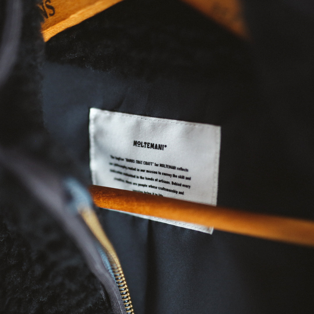 Exclusive Col. / Wakayama Premium Boa Blouson " Sashiko Pocket "