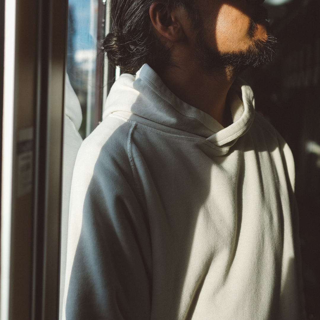 【即日 / アウトレット】Exclusive Col. / 12oz Wakayama " Tsuri-Ami " Pullover Hoodie / Garment Dye