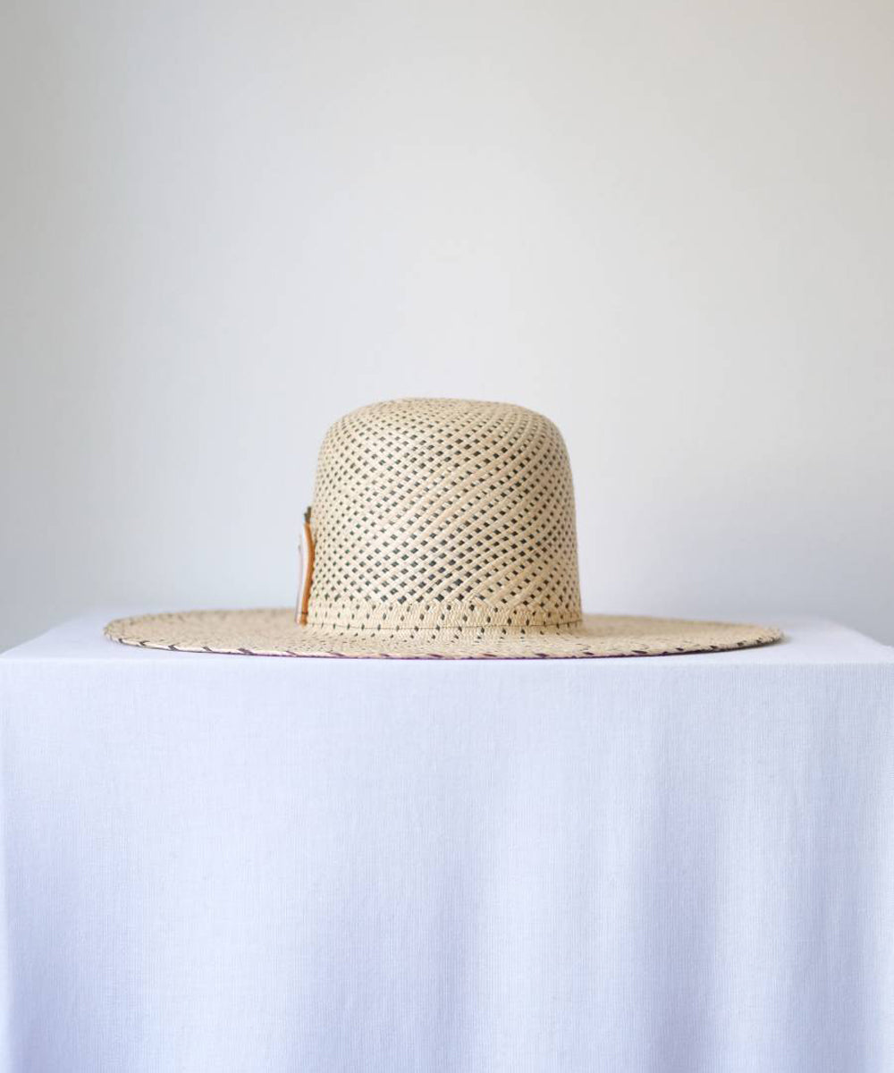 Italian Artisans Col / Wide Brim Hat / Panama