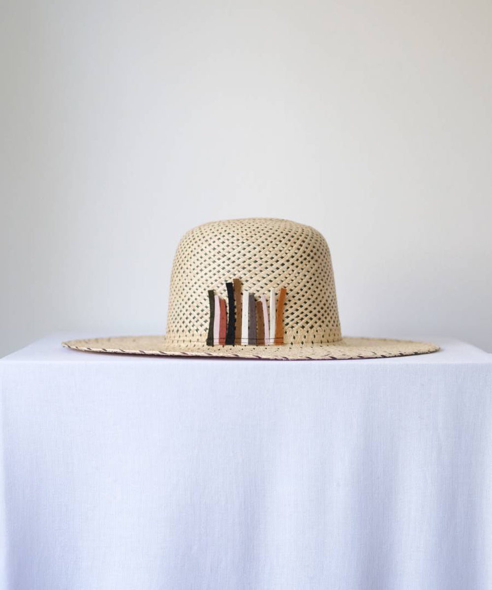 Italian Artisans Col / Wide Brim Hat / Panama