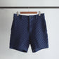 Limited Edition Col. / Sashiko " Ichimatsu Moyo " Half Pants