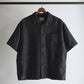 Limited Edition Col. / 7.1oz Okayama Sashiko Indigo Open Collar Shirt