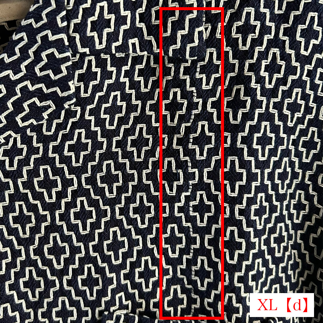 【アウトレット】Limited Edition Col. / Sashiko " Kakinohana Moyo " Open Collar Shirt