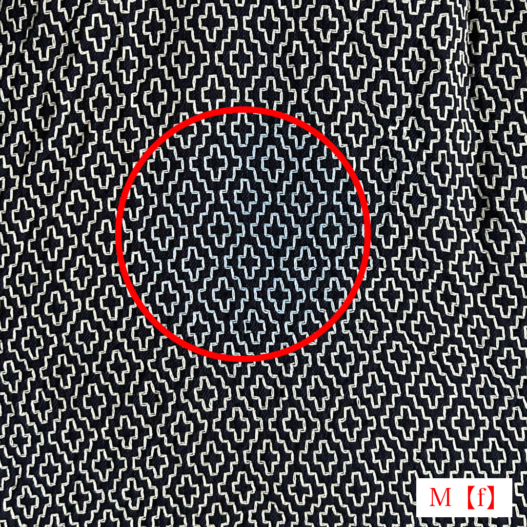 【アウトレット】Limited Edition Col. / Sashiko " Kakinohana Moyo " Open Collar Shirt