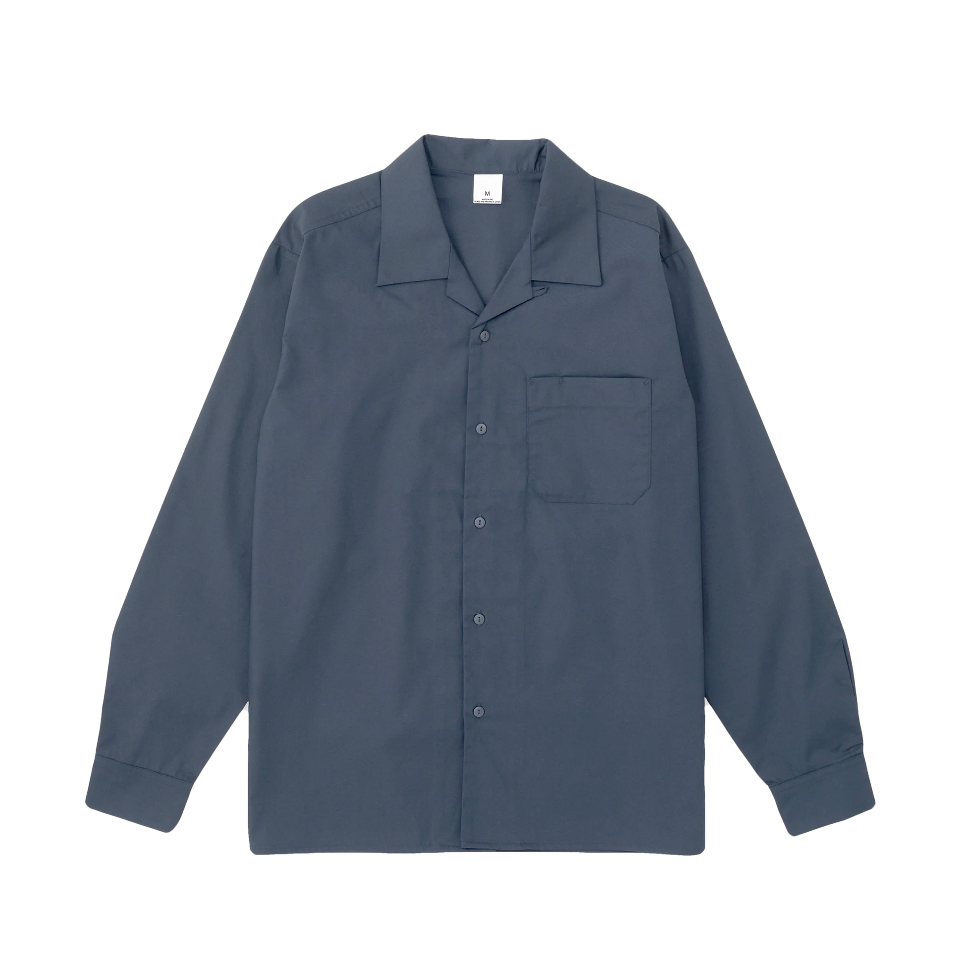 Classic Col. / Open collar shirt L/S