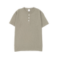 Classic Col. / Open-end Henry Neck T-shirt
