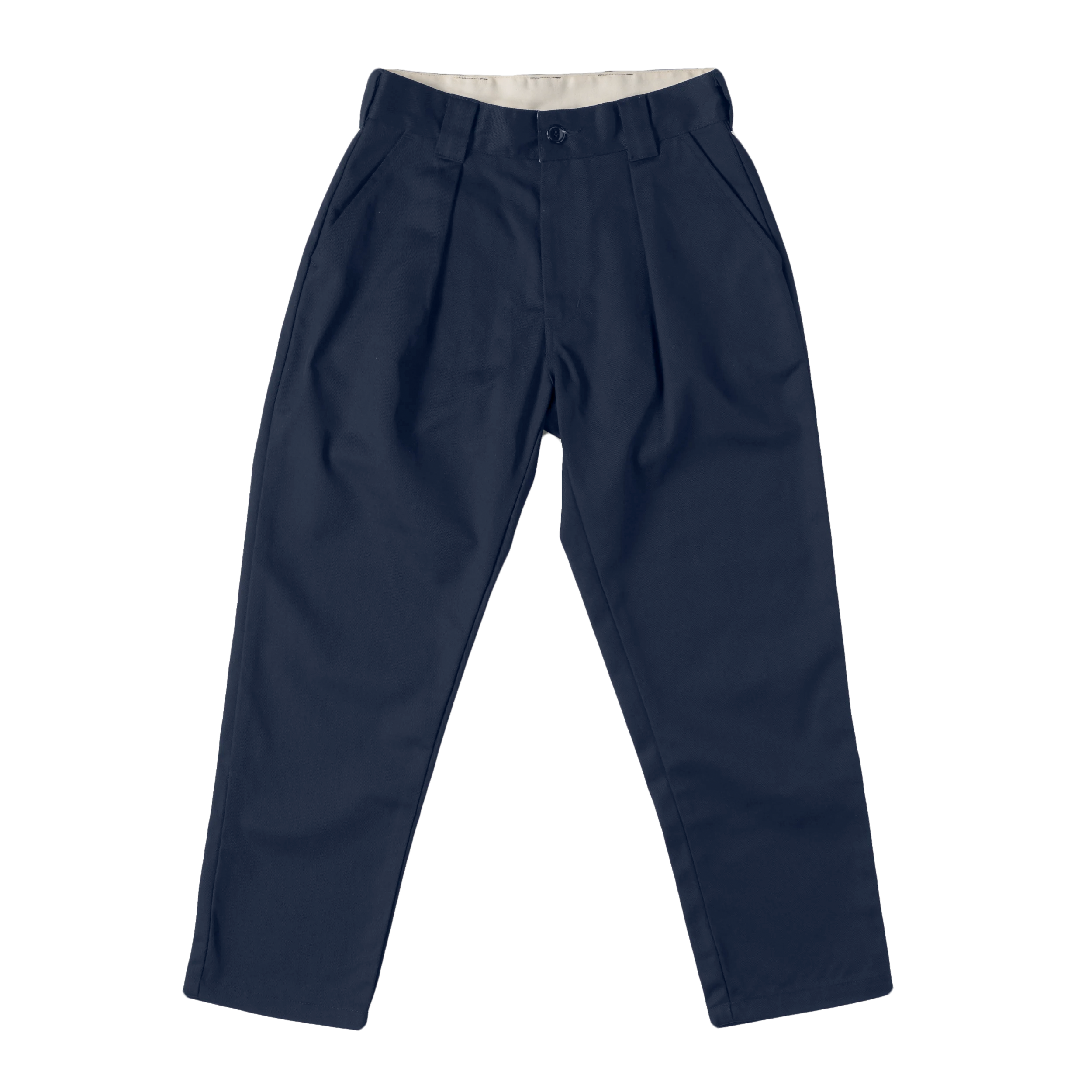 MOLTEMANI(モルテマニ)/ 【限定生産】Classic COL. / TUCK WORK PANTS Navy / XS