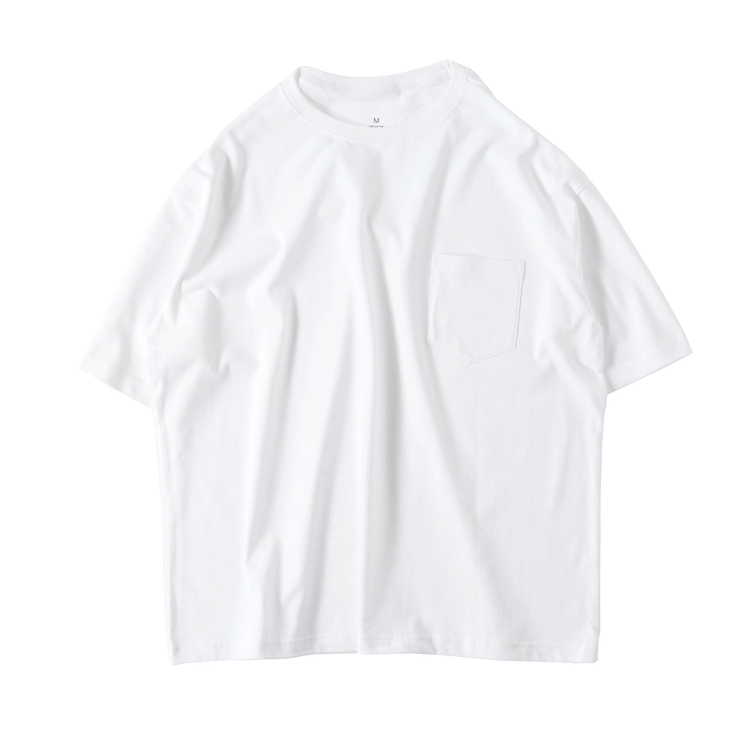 Classic Col. / BIG silhouette Crewneck Pocket T-shirt