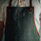 Natural Dye Col. / 15.2oz Heavy weight / Work Apron