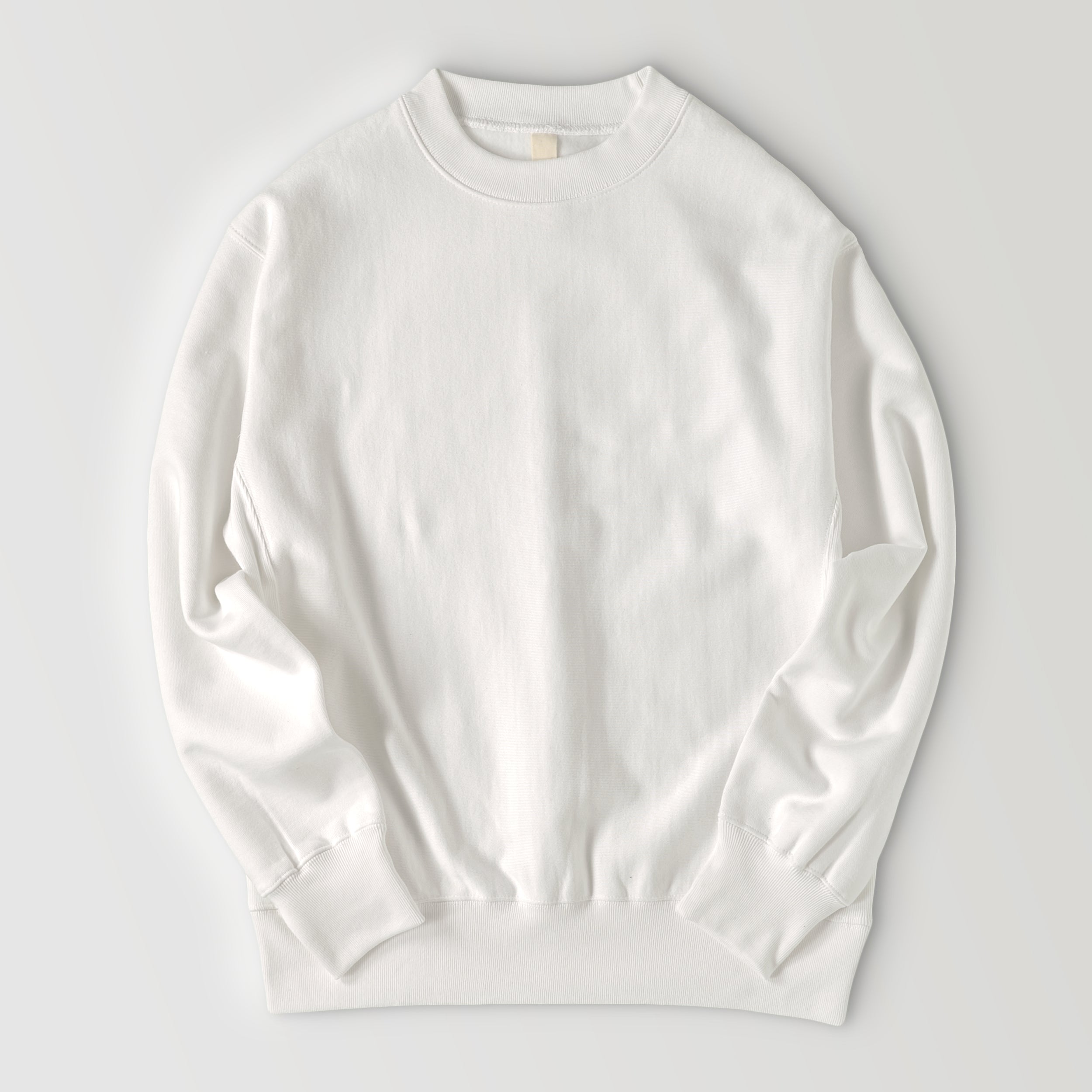 SNOOPY/CHARLIE BOTH A CREW SWEAT WHITE/L