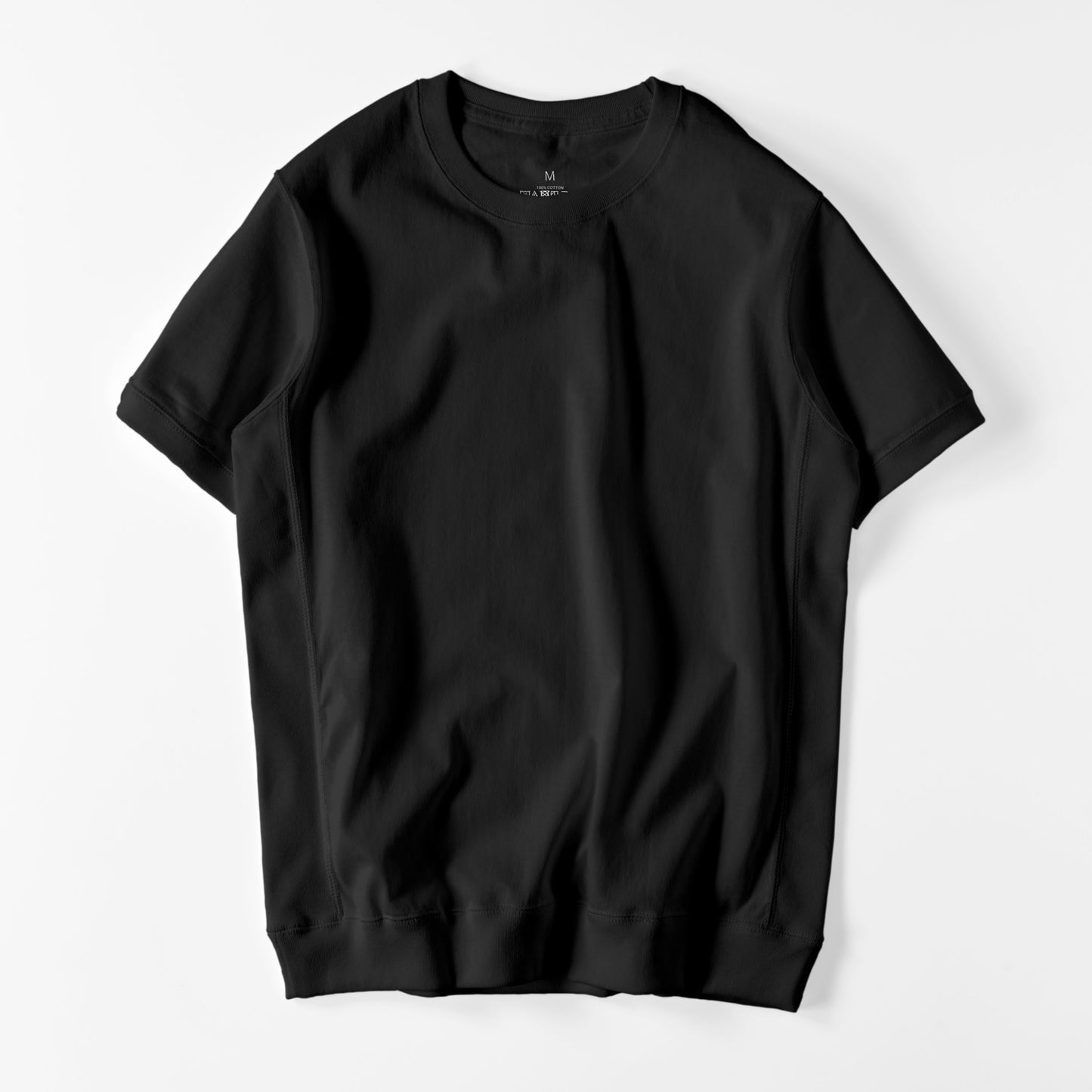 Classic Col. / Siderib Crewneck T-shirt